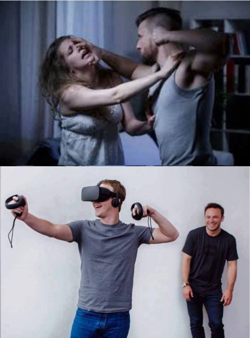 Why Zuckerberg bought Oculus :(