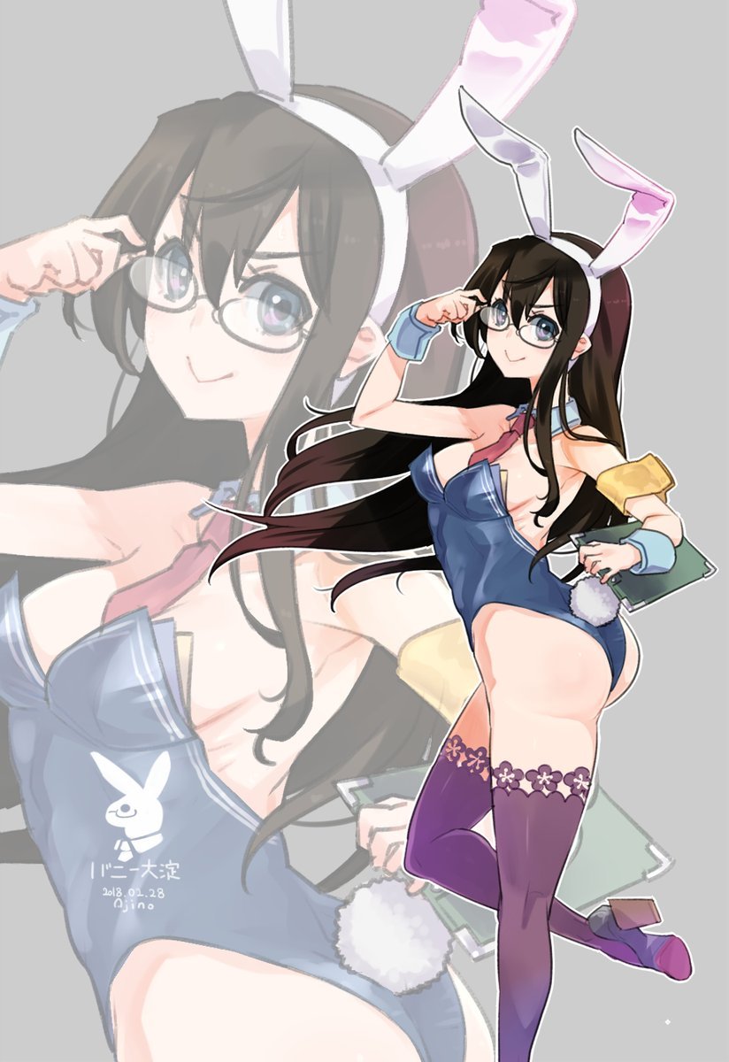 nise3kawan-betsuyakata:  ゆり★さんのツイート: “RT @hiraki_ajino 乗るしかないこの大淀バニー