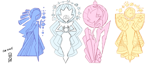 rebeccasugar:joethejohnston:These are the initial diamond mural designs that i did for “It Could