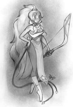 arcanabreak:  Opal sketch for someone in