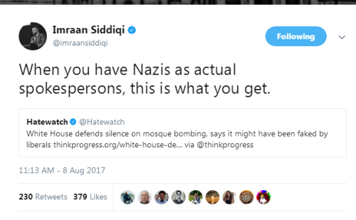 liberalsarecool:  White Nationalism in the White House. Fact.