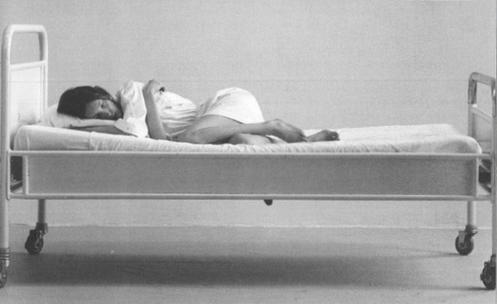 phytos:  A.F Vandevorst - S/S 1999 “A show that was held in what seemed to be an old hospital ward, lined with two rows of beds. On each bed lay a girl, fully clothed and apparently asleep. Guests were asked to sit in bedside chairs, as if hospital