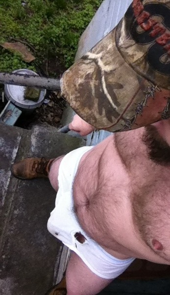 hairybttmcub: ksufraternitybrother:  redneck417:  HOT FUCKER  KSU-FratGuy: For sure!!! Attention to the hole in his underwear… Real redneck!!!! Woof! KSU-Frat Guy: More than 5,000 posts of jocks, cowboys, rednecks, military guys, and much more.   Follow