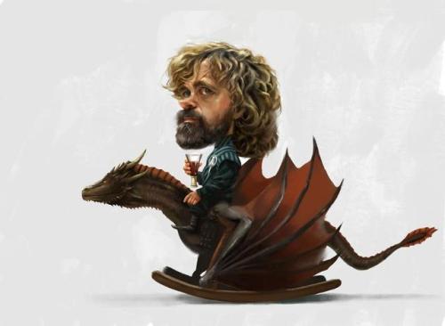 Tyrion and his rocking dragonCreated By: JosephQiuArt