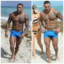 lamarworld:  lamarworld:  (PART 2 of 2 ) David Mcintosh ass, body &amp; bulge.   .