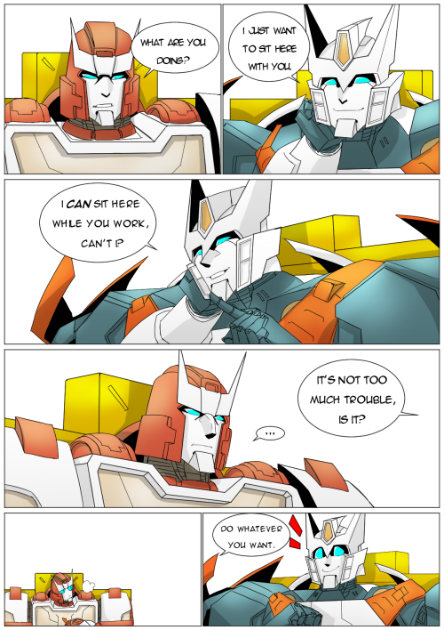 reko-light:  blitzy-blitzwing:  Love the grumpy medic.eue  Awwwww so sweet~ˊ/////////////////////ˋ!!!!!! 