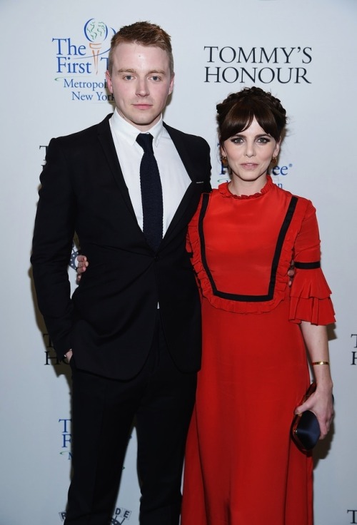 jackalowden:Jack Lowden and Ophelia Lovibond attend Tommy’s Honour New York Screening on April 12t