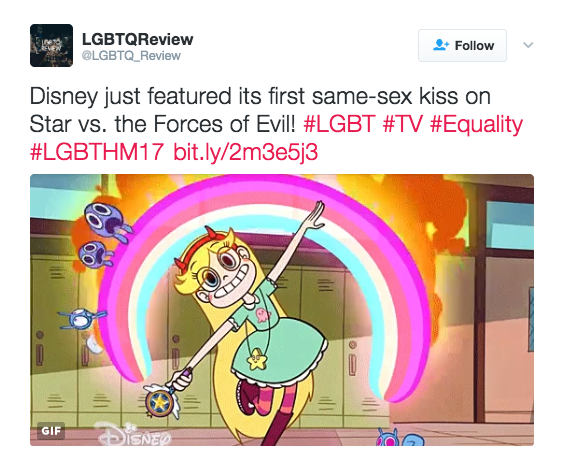 refinery29: Watch: Disney just passed a major landmark: it aired its first same sex