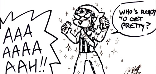 evilmel: Dexcember Day 10: Glitter To be fair, I’m not ready either. Sorry this is a little la