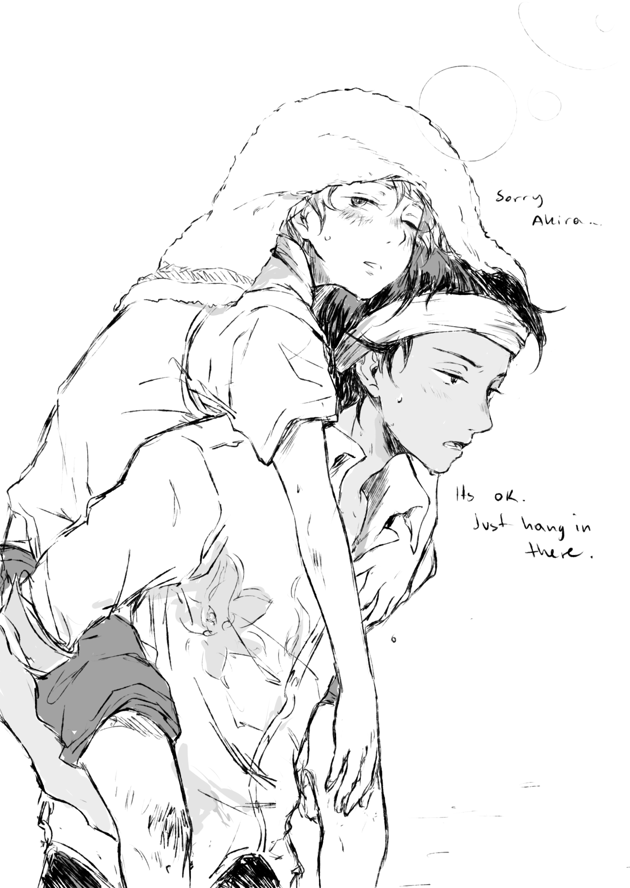 papagenoo:  Some Tsuritama doodles 