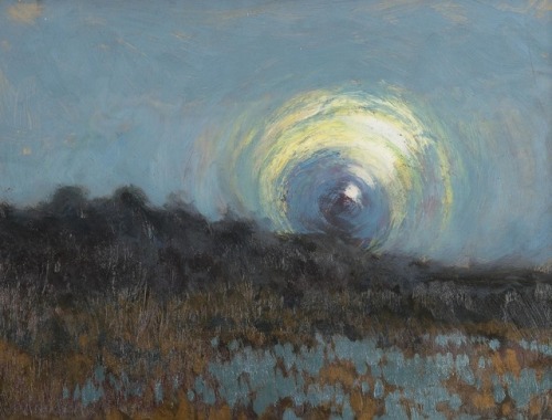 arsarteetlabore:  Light Phenomenon above the Swamp by Jaroslav Panuška (1872 - 1958)