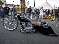 vegasimages:  Biker Fest - and I thought motor bikes were a cheaper way to get around   And that ain’t even expensive compared to some of the bikes there.