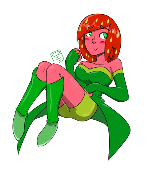 It’s pretty sweet. Get it? Because you’re a strawberry? Hehehe. God I’m awesome.