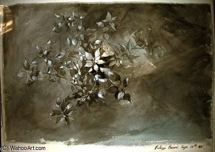 onemoretime:John Ruskin - Étude de feuillagefr.artsdot.com