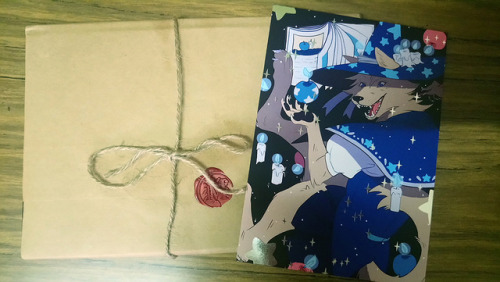 asmoix:My copy of@mordeo-artbook​ arrived today!I’m so glad I backed this project, it is BEAUT