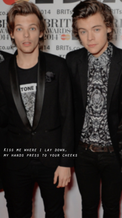 larry stylinson + 18 lyric lockscreensreblog or like if you save.