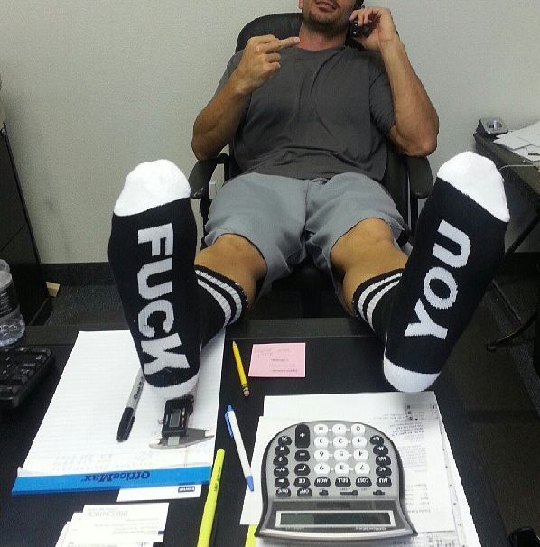 fuckyeahmalefeet:  &ldquo;Fuck you, faggot. Get in there and start sniffing.