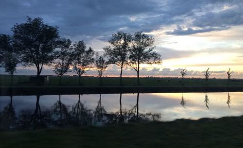 Yesterday&rsquo;s sky! #sky #jaagweg #purmerend #ilpendam #weather #cool #picture #evening #driving 