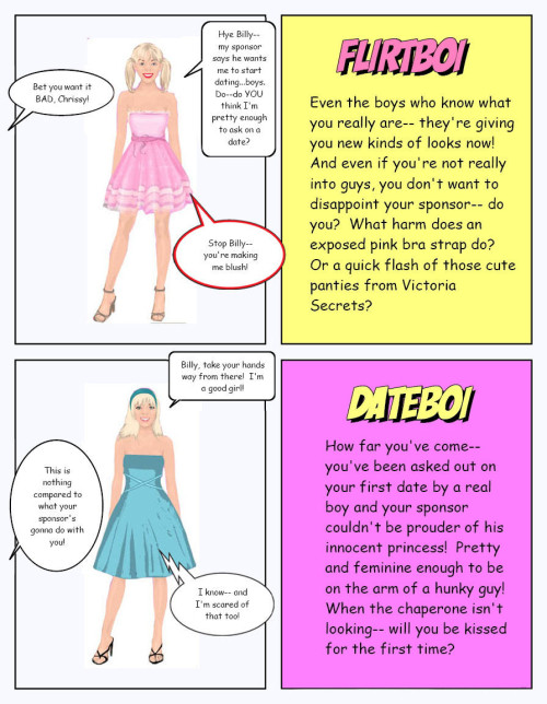 sissyboymichellee: deedickie:crossdressingprincessjessica:andifemmeboi:Which type of sissy are