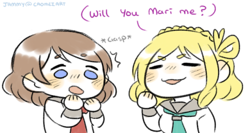 [MariYou] Marry medid i mention that i love puns? cause i love puns