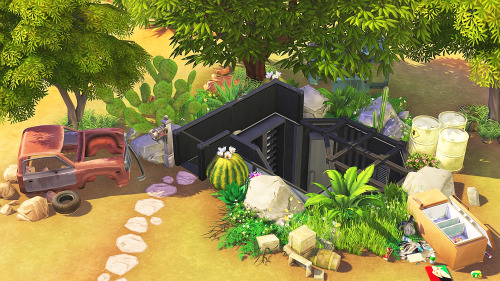  CRIMINAL MASTERMIND’S UNDERGROUND TINY HOME 1 bedroom - 2 sims1 bathroom§62,515Built on a 20x