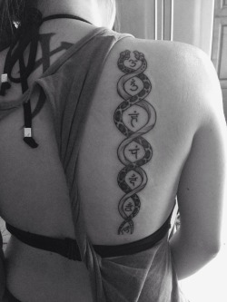 fuckyeahtattoos:  KEEP YOUR CHAKRAS OPEN