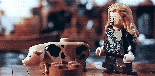 lego-minifigures:  LEGO The Hobbit: The Aggravation of Smaug 