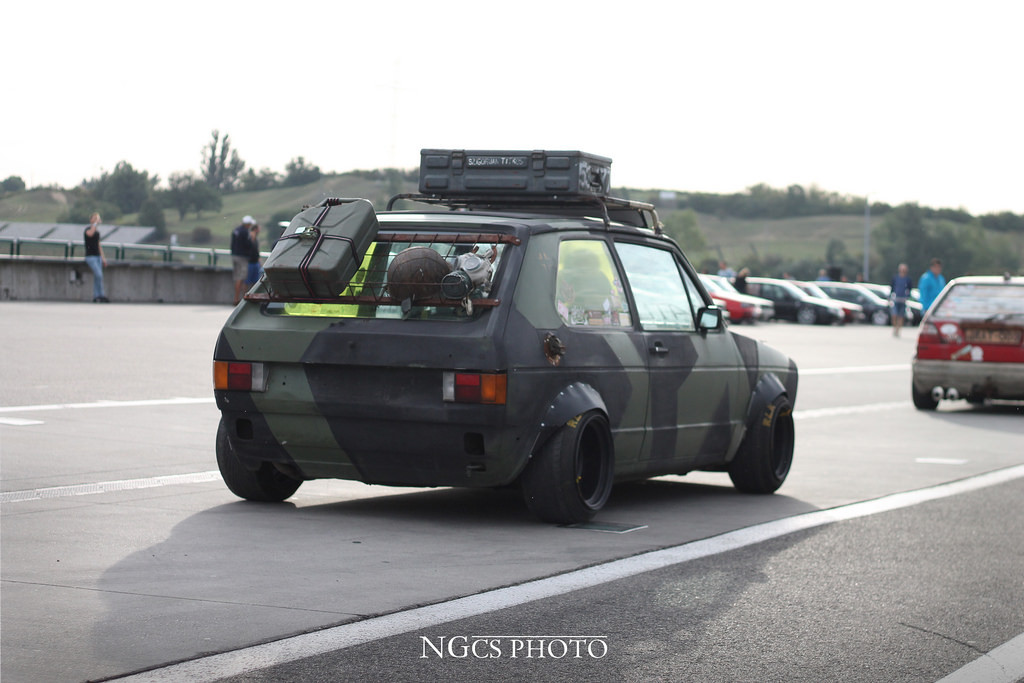 radracerblog:  VW Golf Mk1 rat style