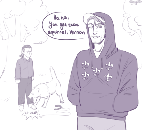 I Have No Explanation To This. Dog Park Au???