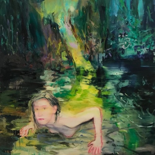 When I first thought of this show for Artworks, Elena Chestnykh’s figurative paintings, especi