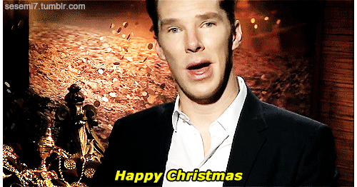 sesemi7:  Holiday message from Benedict on ZIP! (x) 