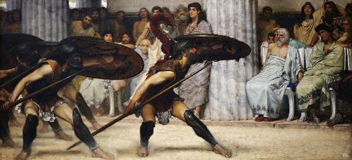 hadrian6: The Pyrrhic Dance. 1869. Sir Lawrence Alma Tadema. Dutch 1836-1912. oil/canvas. had