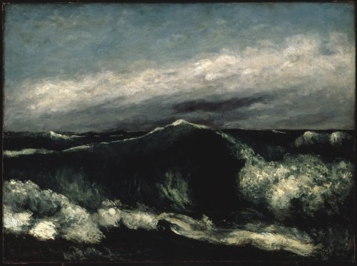 The Wave, by Gustave Courbet, private collection.