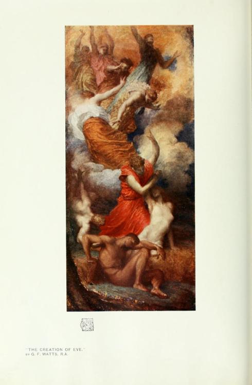 the-two-germanys:‘The Creation of Eve’, by G.F. Watts.The Edmund Davis CollectionT. Mart