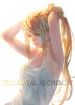 Winry Rockbell: Fullmetal Alchemist art [by Baba Baraba]