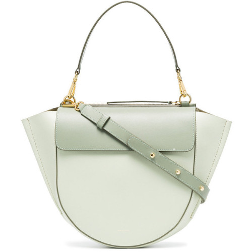 Wandler medium green Hortensia leather shoulder bag (see more shoulder hand bags)