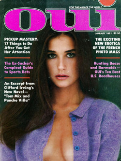 hobosnottygras:  dananod:  hot-girls-and-alcohol:  18-year-old Demi Moore posing nude for Oui Magazine (1981)      (via TumbleOn)   