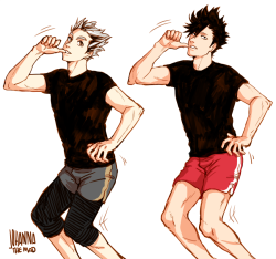 johannathemad:  bokuroo twitter doodles