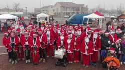 Christmas 2016, Corsa dei Babbo Natale - Veneto, Italy