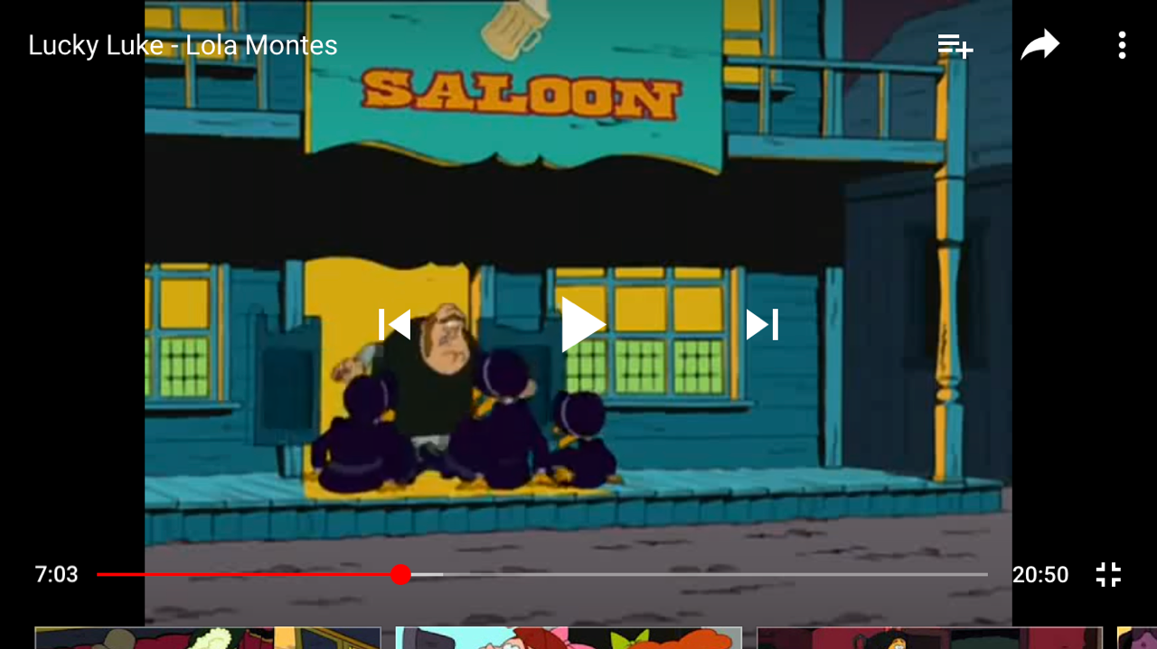 This is from the same episode, Lola Montes. The villain is now out of the saloon,