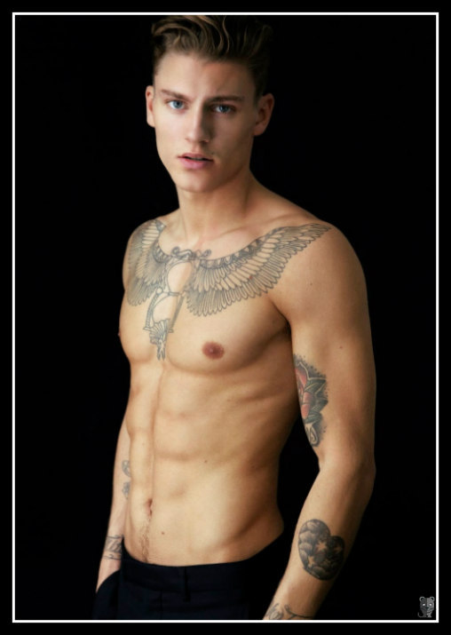 glamboyl:  Hot Model Mikkel Jensen shot by Marco Van Rijt. 