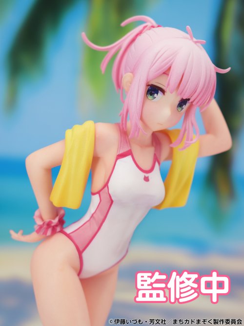 Machikado Mazoku - Colored model of Momo Chiyoda (Swimsuit ver.) Figure by Medicos Entertainment has