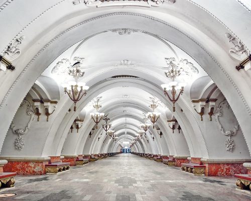 vintagepales2: The Russian Metro Stations by  David Burdeny