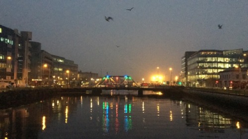 Cork morning city views Walking to work this morning! I start before sunrise which sounds dramatic b