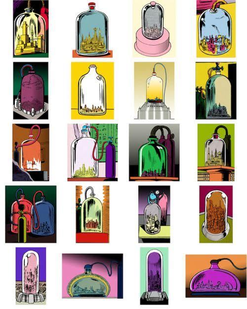 99percentinvisible:  Kandors by Mike Kelly is a series of recreations of the capital