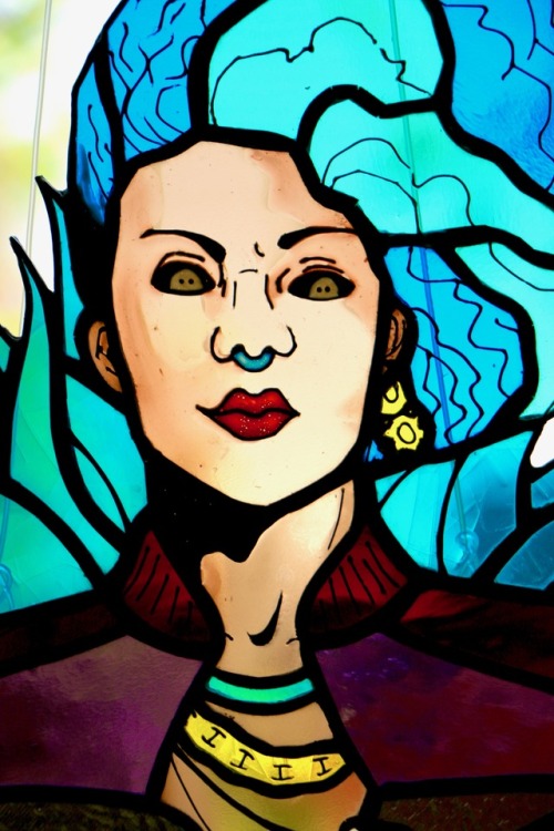PERSEPHONE - stained glass, Luci&rsquo;s legacy.I had to. Wouldn&rsquo;t you have?Also that was way 