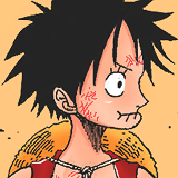 nelkk:  30 Day One Piece Challenge  Day 5 - Favorite Character Trait↳ Luffy's adorable baka faces 