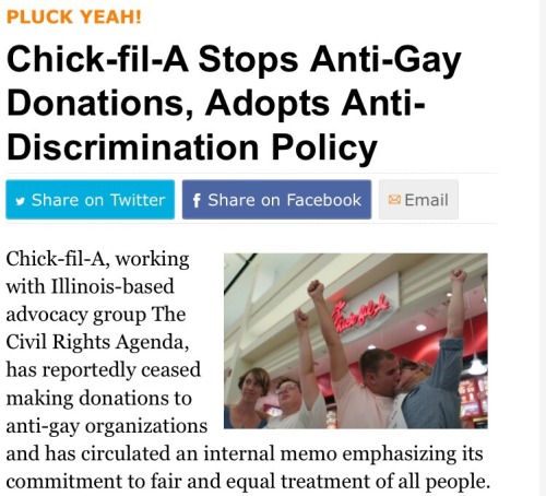 commongayboy:  Now I don’t have to feel so bad about loving their chicken and fries