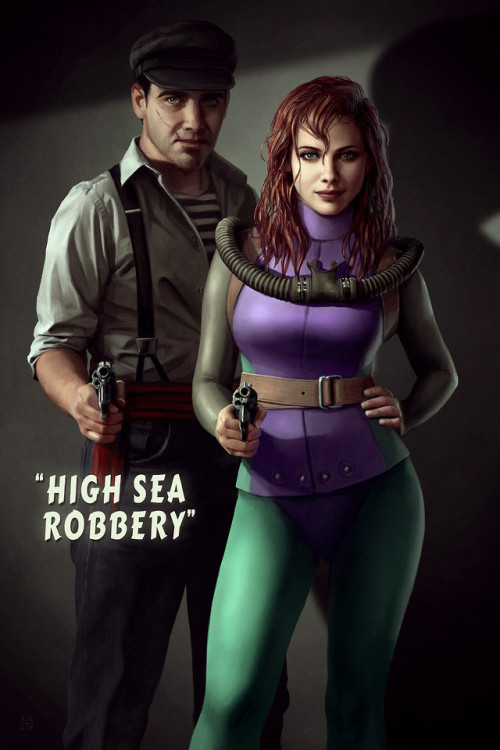 adventurelandia:Noir Princesses by Ástor Alexander