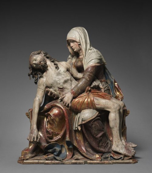 cma-medieval-art: Vesperbild (Pietà), Master of Rabenden, c. 1515-1520, Cleveland Museum of Art: Med